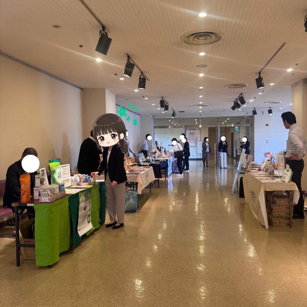 島根県栄養士会の展示会に参加しました！